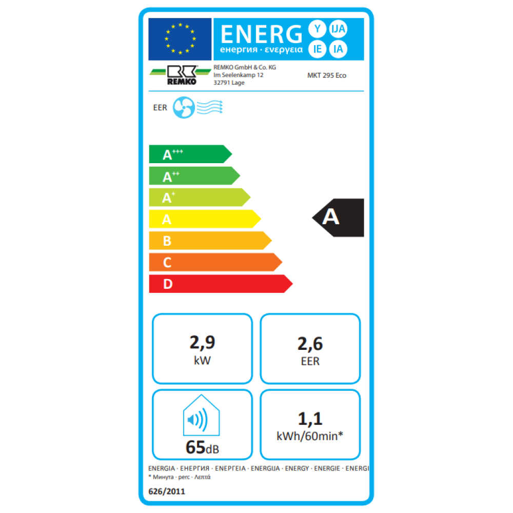 REMKO MKT 255 Eco S
